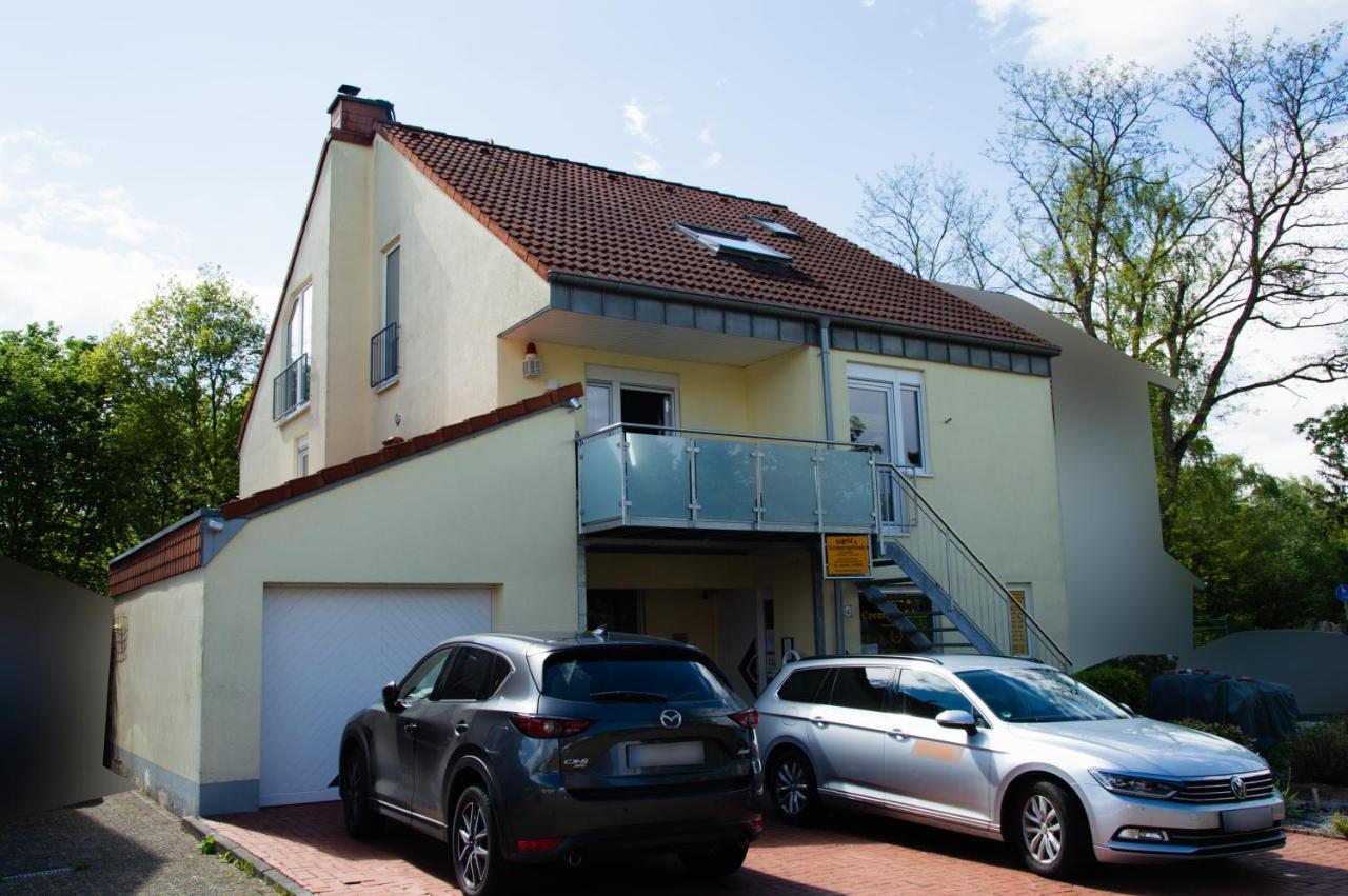 Naturnahe Schoene Neu Gestaltete Ferienwohnung Wurselen Bagian luar foto