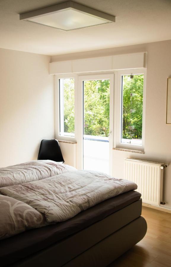 Naturnahe Schoene Neu Gestaltete Ferienwohnung Wurselen Bagian luar foto