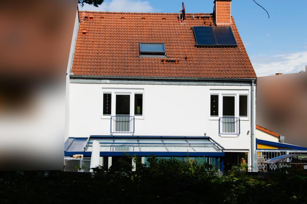 Naturnahe Schoene Neu Gestaltete Ferienwohnung Wurselen Bagian luar foto