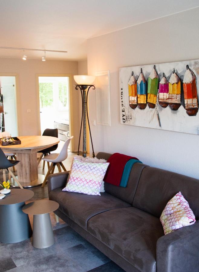 Naturnahe Schoene Neu Gestaltete Ferienwohnung Wurselen Bagian luar foto