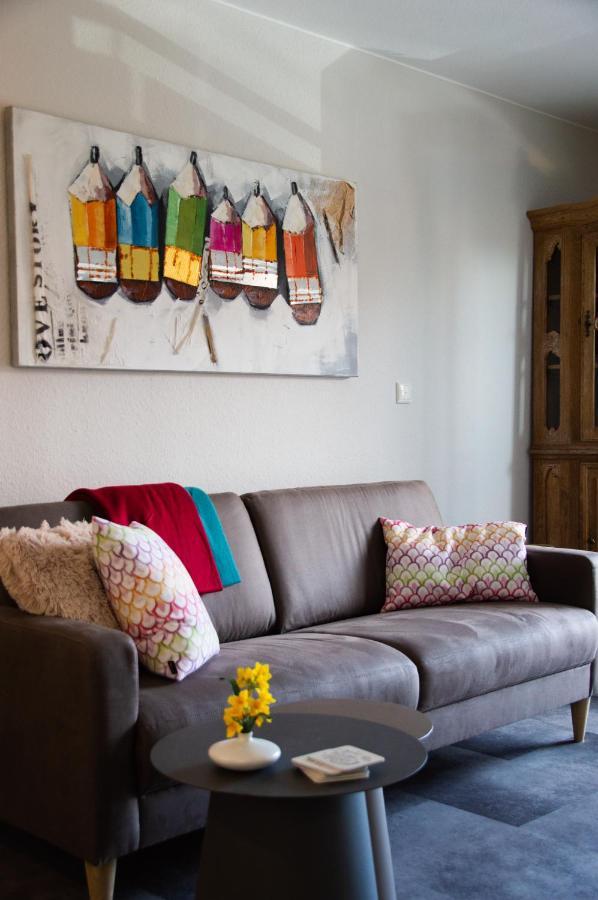 Naturnahe Schoene Neu Gestaltete Ferienwohnung Wurselen Bagian luar foto