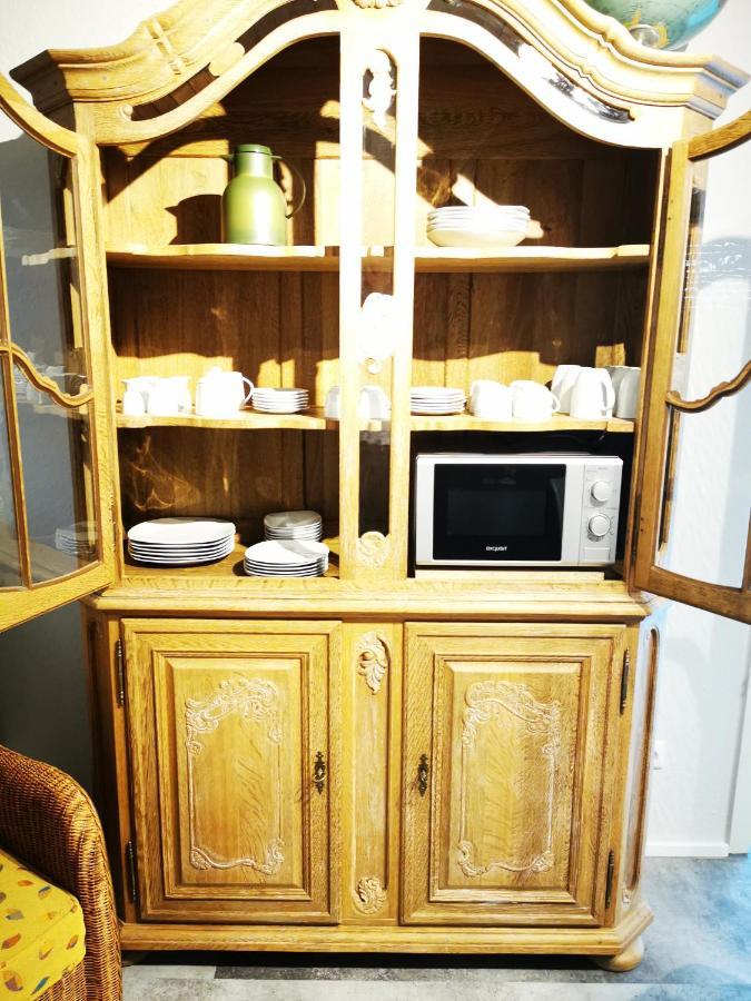 Naturnahe Schoene Neu Gestaltete Ferienwohnung Wurselen Bagian luar foto